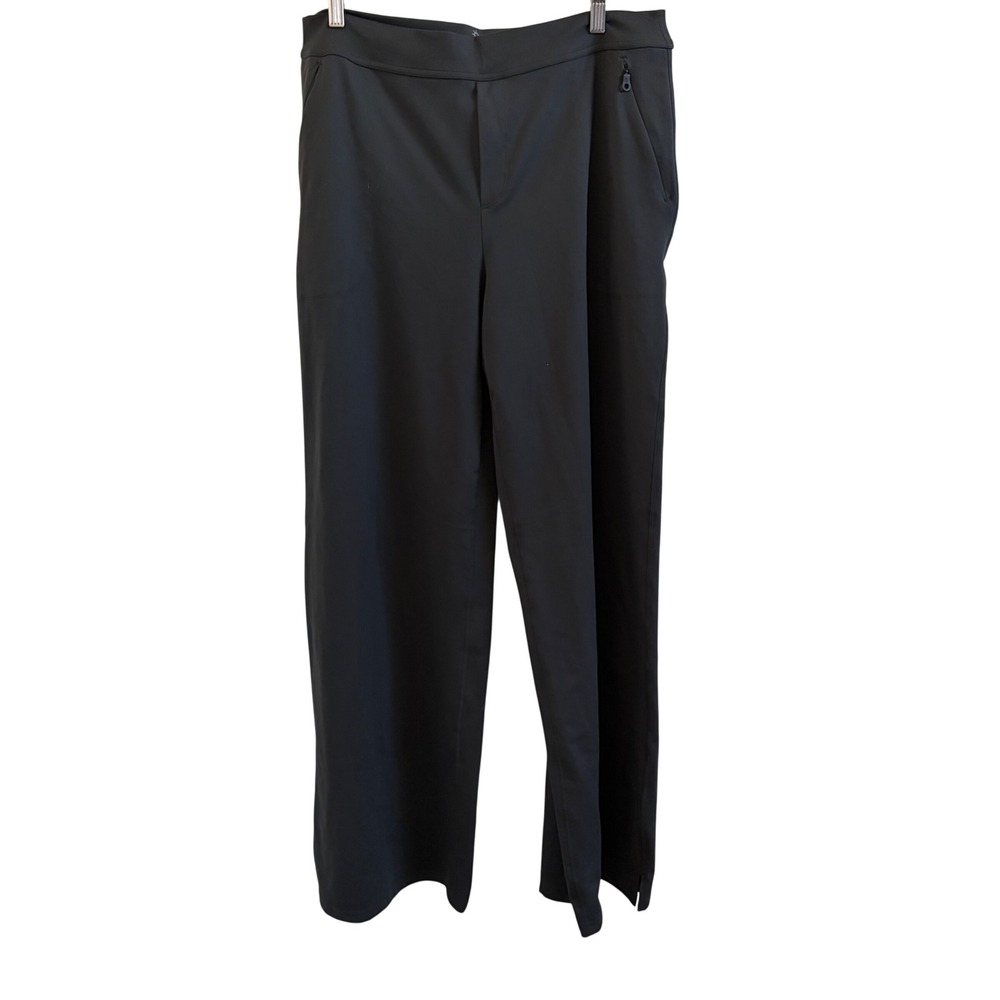 OFFLINE by Aerie The Hugger Trouser Pants XL Long Regular Rise Grey Wide Leg